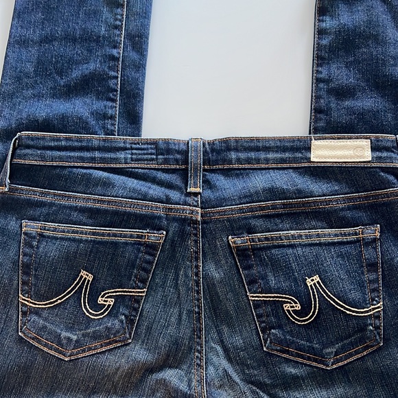 AG Super Skinny Dark Wash Legging Jeans - Picture 9 of 9